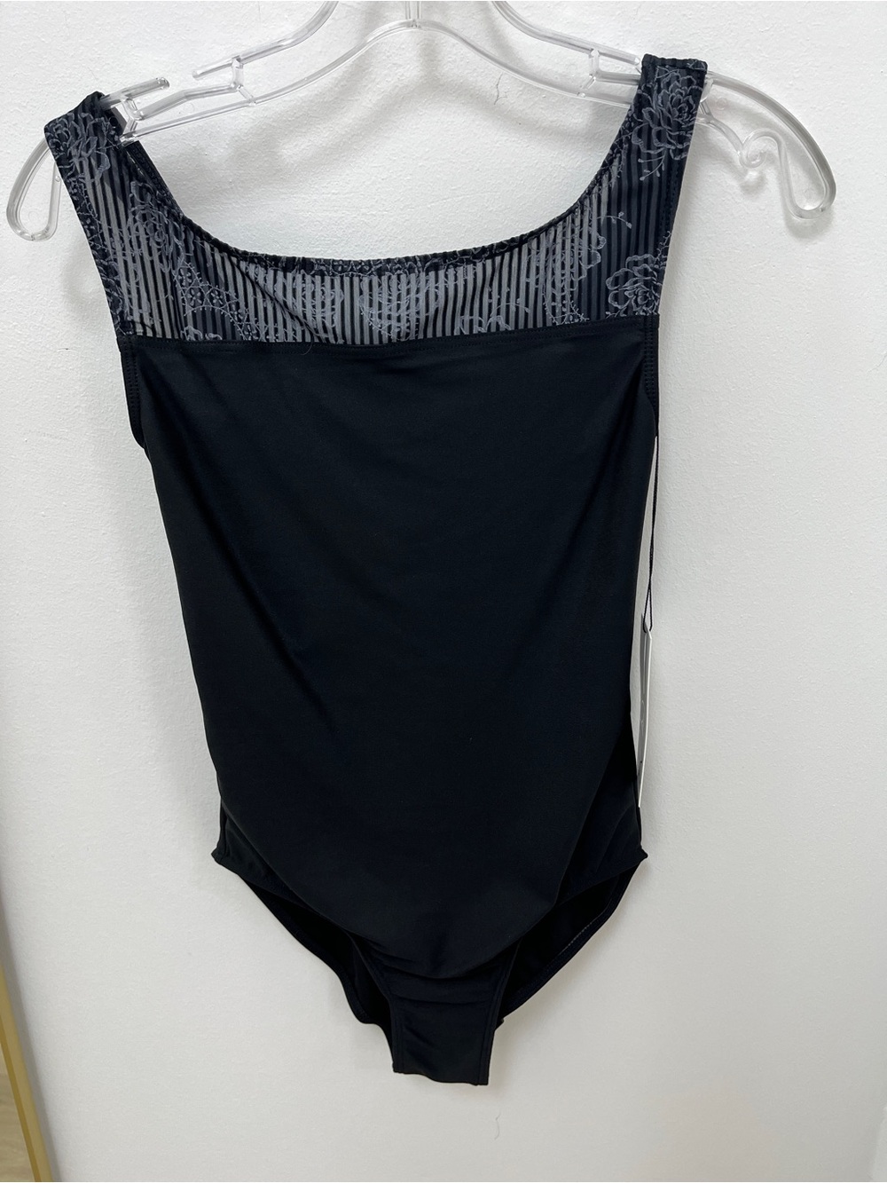 Wear Moi Azalee black leotard adult medium